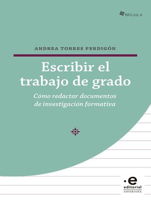 cover image of Escribir el trabajo de grado